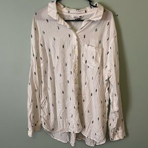 ‼️Old Navy Cactus Print Button Down
